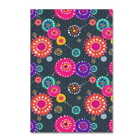 Trademark Fine Art Fiona Stokes-Gilbert 'Floral 1' Canvas Art, 16x24 ALI13555-C1624GG